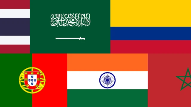 Map Quiz: Flags Expert - Pin the location on the map