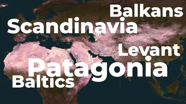 Where are these World Regions