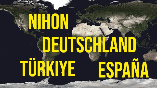 Map Quiz: Countries by Their Local Names - Pin the location on the map