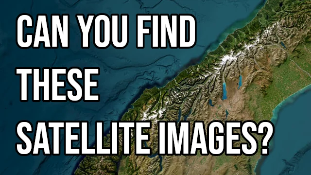 Map Quiz: Satellite Map Quiz: Guess the Location from Space - Pin the location on the map