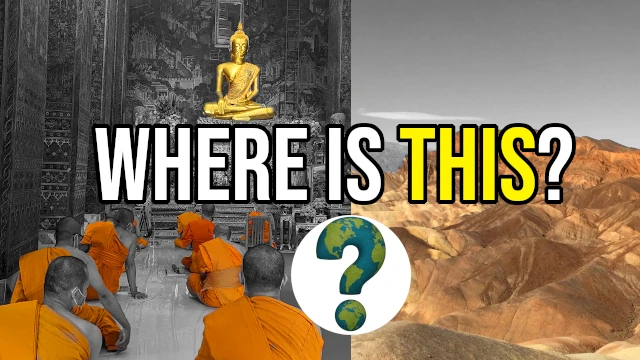 Map Quiz: Travel: Where is this? Global Vacation Challenge - Pin the location on the map